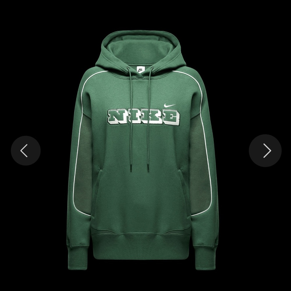 Nike Phoenix Fleece 2pc Set in Gorge Green Woman’s Hoodie -M and Sweatpants-L. - Picture 4 of 9